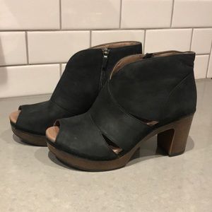Dansko open toed booties